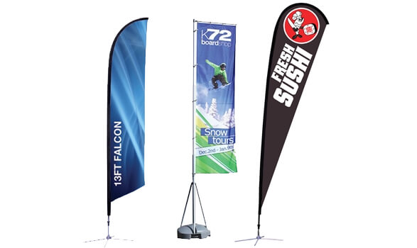 Outdoor flags and Bnner Stands